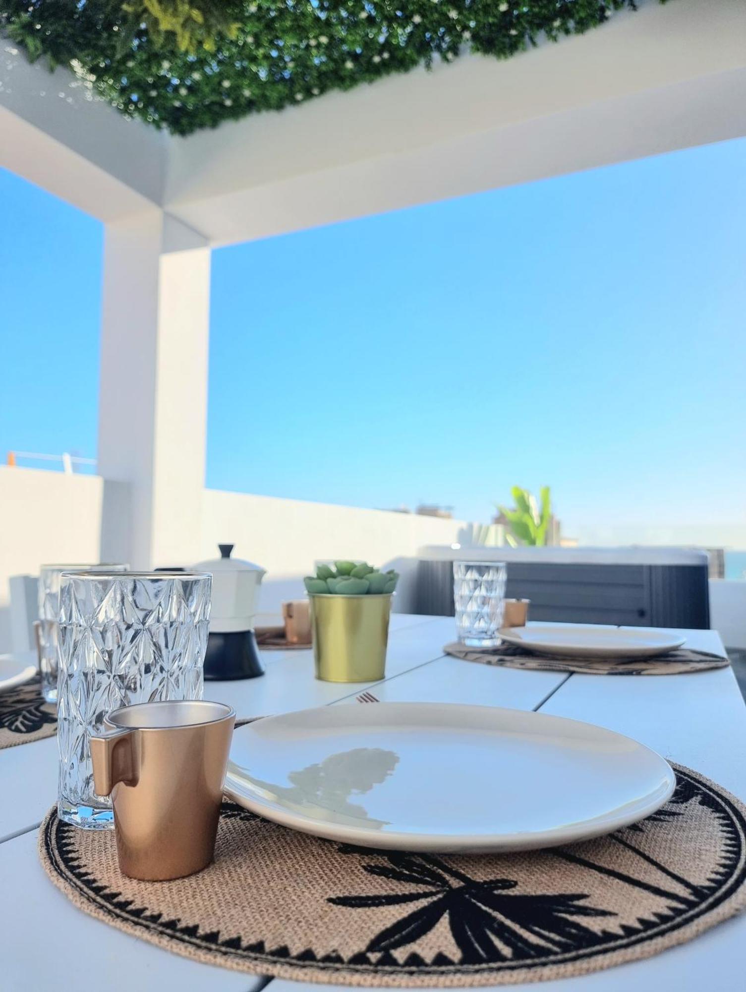Luxury Penthouse Valentin With Jacuzzi Leilighet Corralejo Eksteriør bilde